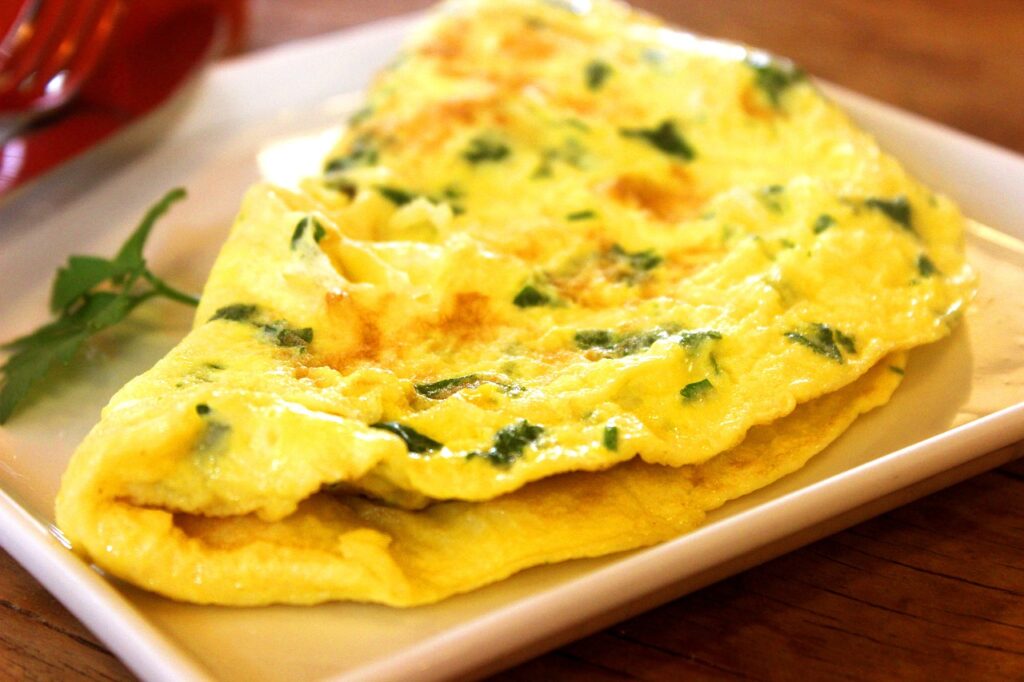 omelete simples